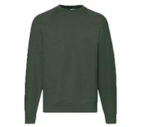 Fruit of the Loom Sudadera para hombre, verde botella, L