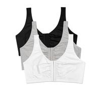 Fruit of the Loom - Sujetador deportivo con cierre frontal para mujer, 85