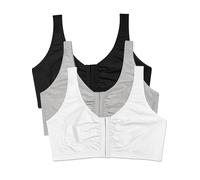 Fruit of The Loom - Sujetador Deportivo con Cierre Frontal para Mujer, 105