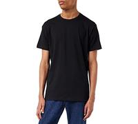 Fruit of the Loom Super Premium Short Sleeve Camiseta, Negro, L (Pack de 5) para Hombre