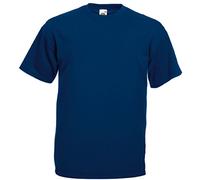 Fruit of the Loom Value Camiseta Azul Marino - M