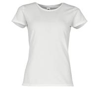 Fruit of the Loom Valueweight T - Camiseta para mujer, mujer, Fruit of the Loom - Lady-Fit Valueweight T, blanco, 36/38