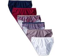 Fruit of the Loom Women s Underwear Cotton Bikini Panty Multipack, Assorted, 2X-Large (9)