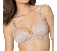 Fruit of the Loom Women's Lightly Padded Wirefree Bra, Sand