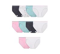 Fruit of The Loom Women's Underwear Cotton Bikini Panty Multipack, 10 Pack-Assorted Colors, 7