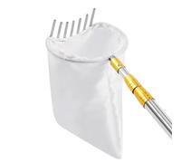 Fruit Picker Basket - Stainless Steel Large Capacity Deep Collection Net