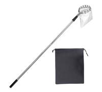 Fruit Picker Pole, Telescoping Adjustable Harvest Grabber Tool, Rust-Proof Reacher Extension Stick, Lightweight Agricultural Gadget, Durable Outdoor Gardening Equipment, Ideal for Trees Garden Home