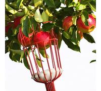 Fruit Picker Tool Picking Harvester Basket Orchard Lightweight Bruise Free Metal Wire for Apple Pear Peach Pick-Up Tools