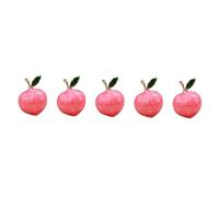 Fruit Plant Enamel Shaped Lapel Clothing Decorative Peach Brooch Pin for Clothes Funny Button Fairy Brooches Copper Pink