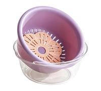 Fruit Rinser Container - Drain Basket Strainer Bowl