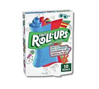 Fruit Roll Ups Variety Blue Razzberry - Strawberry Blast - Tropical Tie Dye
