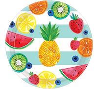 Fruit Salad Paper Plates 27cm /8