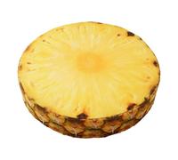 Fruit Seat Cushion - Round 39cm Soft Plush Pillow For Chair, Sofa, Or Floor | Watermelon, Orange, Lemon Decorative Cushion Pad | Cute Home, Car, and Classroom Decor Gift