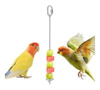 Fruit Skewer For Birds - Stainless Steel 17.5-28cm, Bird Food Holder, Stainless Finch Stick | Cage Vegetable Skewer, Hangable Design, Encourages Foraging, Mental Stimulation For Macaws, Cockatiels