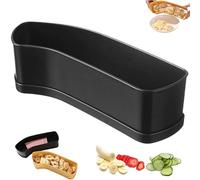 Fruit Slicer Cup Banana Slicer, Speed Cutter for Strawberry Egg Hot Dog Grape, NEW 2025 Kitchen Portable Slicing Tool, for Meal Prep (Black)