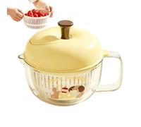 Fruit Spinner | Draining Bowl Kitchen Tool | Fruit Spinner Dryer | for Cleaning Vegetables Berry Cheese Kitchen Meal Prep Home Food