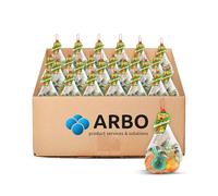 Fruit Splash - Paquete de 24 redes, 10 redes, frutas de plástico rellenas de líquido amniótico, diversión infantil, dulces para niños, regalos originales para fiestas Instagram TikTok + pegatinas