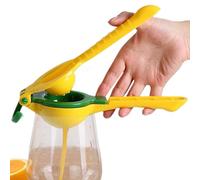 Fruit Squeezer, Hand Juicer Squeezer, 10,04 x 2,95 x 2,17 pulgadas Portable Comfort Grip Vegetable Press for Kitchen, Family Breakfast, Camping Fitness Food