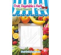 Fruit, Vegetable & Herb Word Search: Word Searches with Easy to Read Print about vegan, green, staple, nutritious, veggies and more | with nutrient | ... Vacations, Holidays, Free Times, Christmas