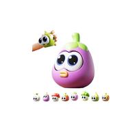 Fruit Vegetables Sensory Fidget Toys,Cute Fruit & Vegetable Squish-y Toys with Popping Eye,Easter Basket Stuffers,Stress Relief for Kid Adult,Easter Eggs Hunt Party Favors Gifts and Classroom Prizes