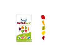 Fruit & Veggie 10 bolsas · 60 uds - Golosinas con forma de frutas y verduras Vidal Golosinas, surtido divertido y afrutado para compartir