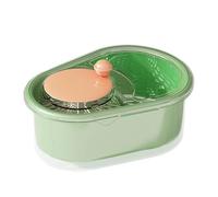 Fruit Washer Spinner Bowl, ABS Salad Dryer, 12.6x9.45x5.51 inches, Manual Lettuce Cleaner, Rotating Wash Basket, for Kitchen Draining Tool, Portable Food Washer, Vegetable Rinse