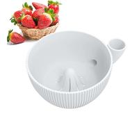 Fruit Washing Bowl - 3D Printed Rotating Automatic Colander For Hands-Free Cleaning | Self- Fruit Strainer With Snail-Shaped Rotor Activated By Running Water | For Salad, Strawberry, Watermelo