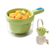Fruit Washing Bowl - Doble capa Strainer Colander, Kitchen Drain Basket