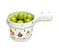 Fruit Washing Bowl - Quick Drain With Handle Small,Fruit Rinser Strainer Container, Grooved Structure That Improves Grip, SupporteStrawberry Cherry Tomato Grape Salad Produce Sink Counter Home Camping