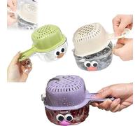 Fruit Washing Bowl with Strainer, Kitchen Dual-Layer Draining Basket with Handle for Easy Berry, Tomato and Grape Cleaning (MAX)