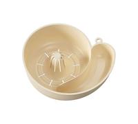 Fruit Washing Bowl with Strainer, Rotating Drains Basket Fruits, 9.25 Inches Animal Inspired Kitchen Drain & Foods Safe Material, Baskets Food Container for Home, Dorm, Apartment, Picnic, and Camping