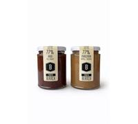 Fruita Blanch - 2 tarros de mermeladas extra 77% Fruta, Elaboración Artesanal, Sin Conservantes ni Aditivos, 2 x 300g, pack personalizable 2 sabores a elegir