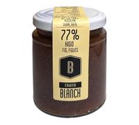 Fruita Blanch Mermelada Extra de higo 77% Fruta, Elaboración Artesanal, Sin Conservantes ni Aditivos, Pack 4 x 300g, Ideal Desayuno y Merienda