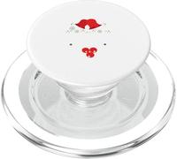 Fruitcake Chupa con Campanas y Acebo Navidad Vacaciones PopSockets PopGrip para MagSafe