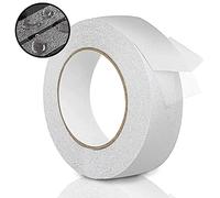 Fruitlet - Cinta adhesiva antideslizante transparente (10 m x 2 cm, cinta antideslizante para exteriores e interiores, cinta antideslizante transparente impermeable