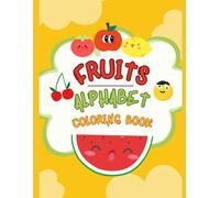 Fruits Alphabet Coloring Book