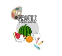 Fruits Alphabet Coloring Book
