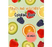 Fruits and vegetables Coloring Book