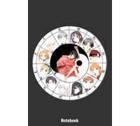 Fruits basket anime Notebook: Lined College Ruled Paper, Planner, Diary, Journal, 6x9 120 Pages, Matte Finish Cover
