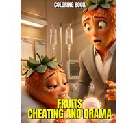 Fruits Cheating And Drama Coloring Book: The Ultimate Fruits Brainrot Illistrations For Kids And Adults