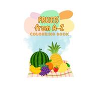 Fruits from A-Z Coloring book