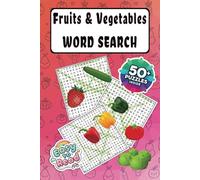 Fruits & Vegetables Word Search Puzzles for Kids: A Fun & Educational Way to Explore Healthy Foods