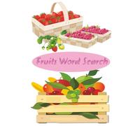 Fruits word search