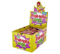 Fruittella Chupete Frizz, caramelos gomosos espumosos, sabor frutas surtidas, ideas de regalo para cumpleaños y fiestas, caja de 150 piezas envueltas individualmente