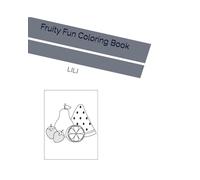 Fruity Fun Coloring Book