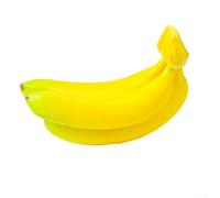 Fruta artificial para decoración de mesa, opciones creativas para añadir vitalidad a cualquier evento o espacio del hogar (tres cabezas de plátano)
