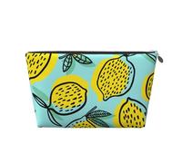 Fruta De Limón Amarillo Abucaky, Bolsa de artículos de tocador Bolsa de Maquillaje Bolsa de cosméticos Bolsa de artículos de tocador de Viaje portátil