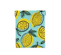 Fruta De Limón Amarillo Abucaky, Squeeze Top Wallet Bolsa de Almacenamiento para Mujer Monedero pequeño Bolsa de Cambio