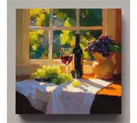 Fruta Diamond Painting Copa de vino Diamond Painting Adultos, 5D Pintura Diamante Niños Cristal Bordado Punto de Cruz Cuadro Diamantes Puzzle Kits para Decoración Del Hogar Regalos 35x35cm ca7-m7