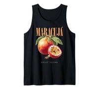 Fruta orgánica botánica del Sabor Dulce de la Fruta de la pasión Vintage Camiseta sin Mangas